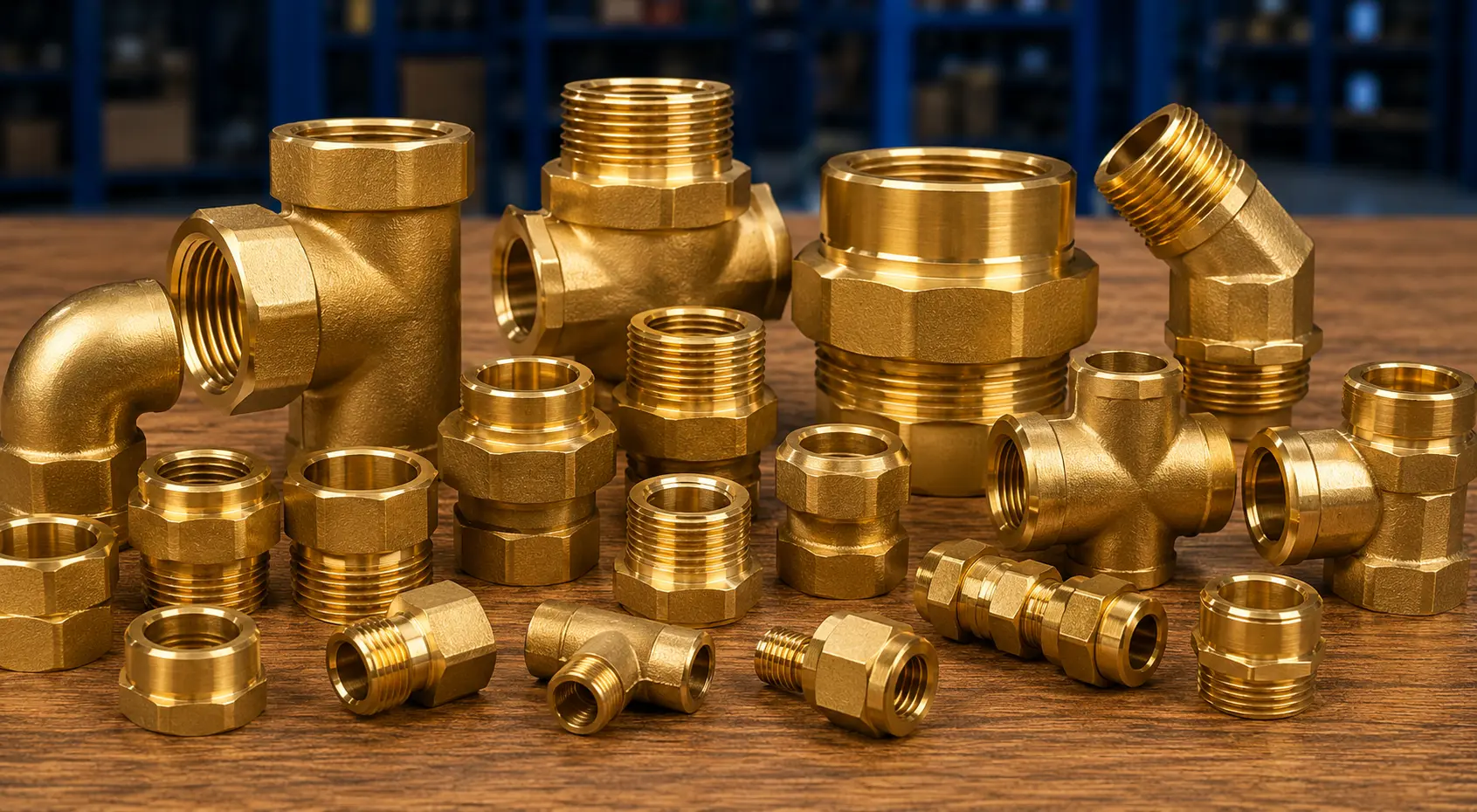 Brass pipes fittings commercial water steam Saudi Arabia
