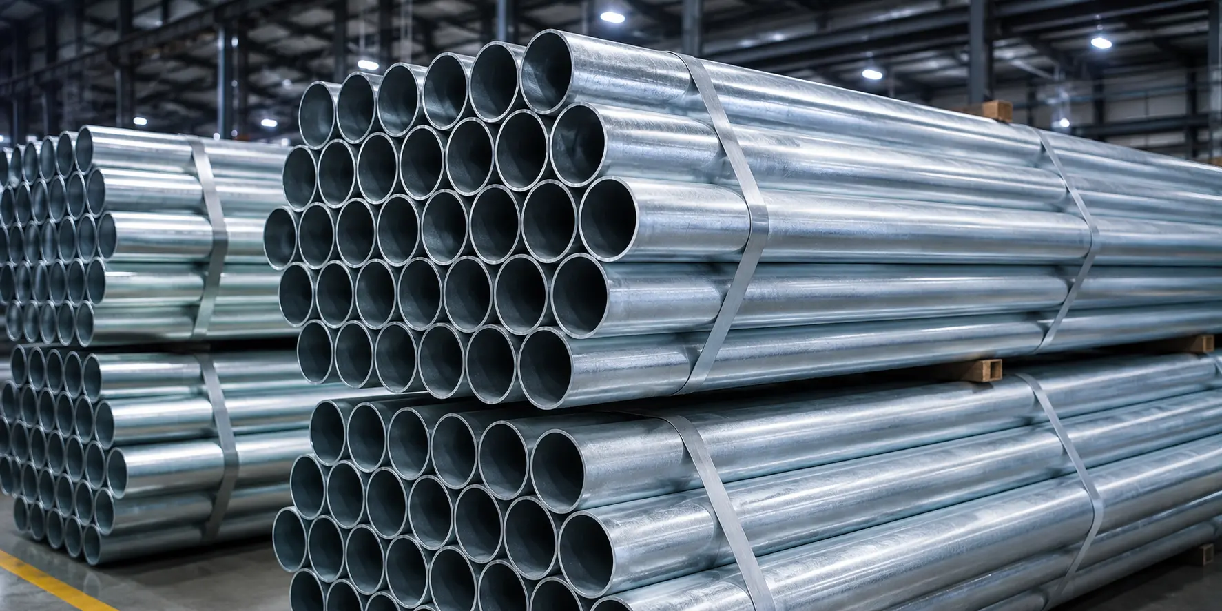 Galvanized pipe ERW Hot Dip supplier Saudi Arabia