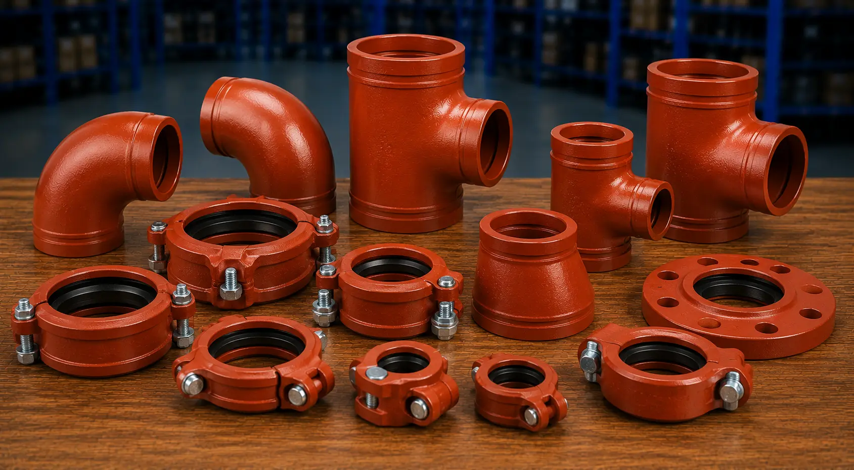 Grooved fittings couplings supplier Saudi Arabia