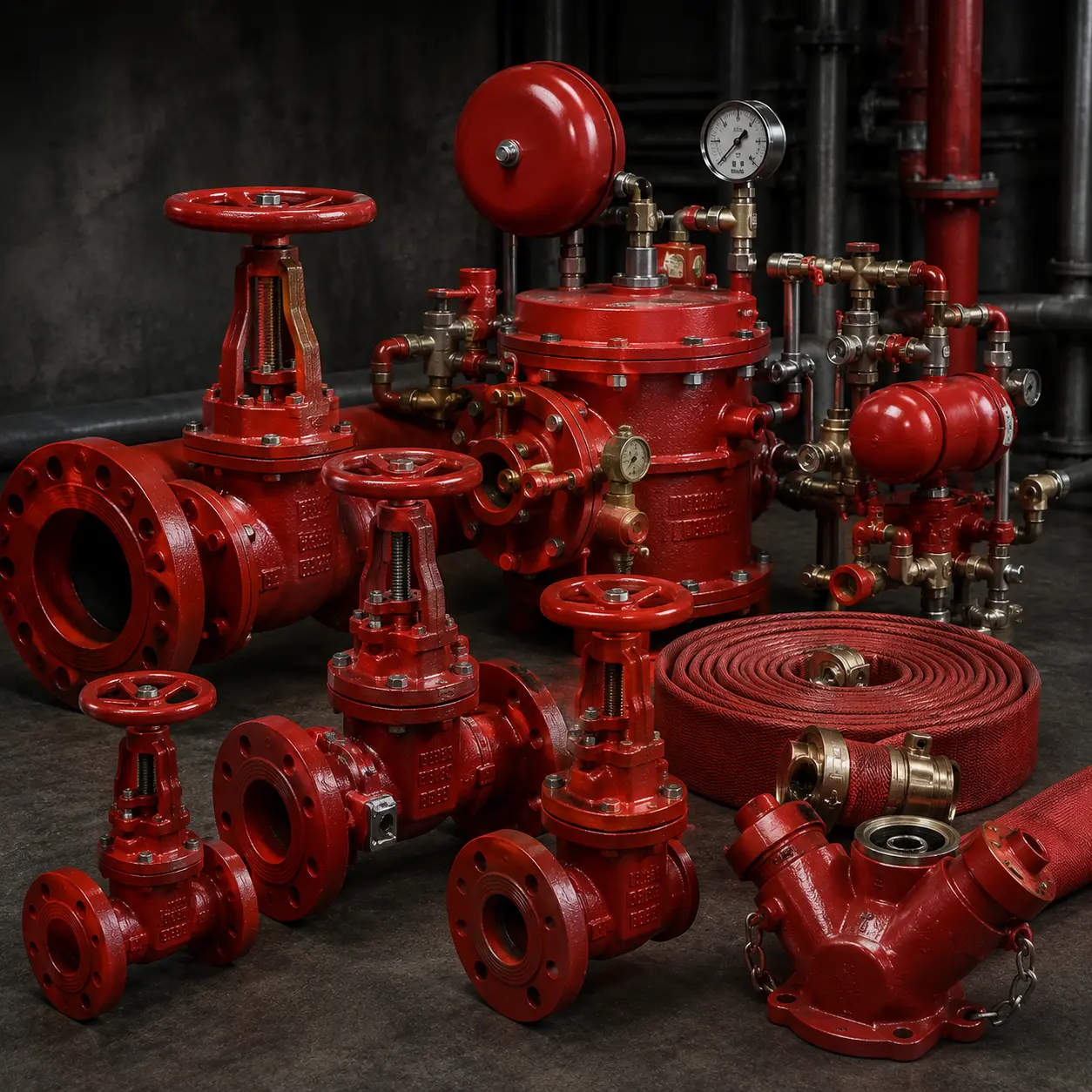 Fire fighting accessories sprinklers valves Saudi Arabia