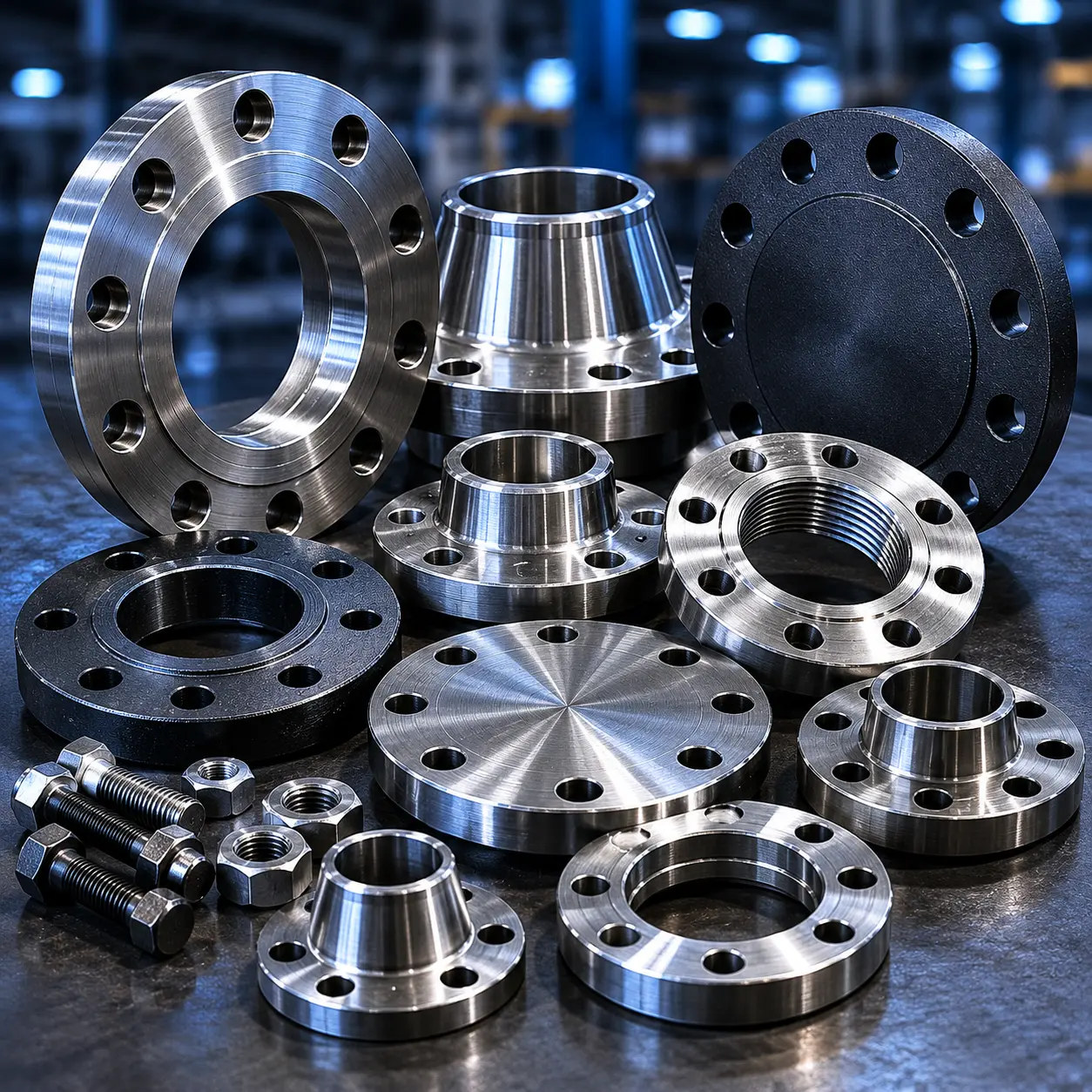 Flanges carbon steel stainless steel Riyadh