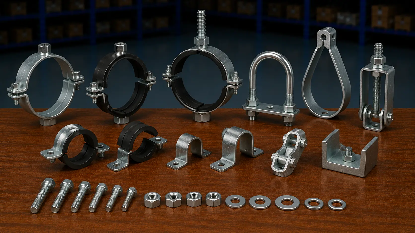Pipe hangers supports riser clamp SureFix Riyadh