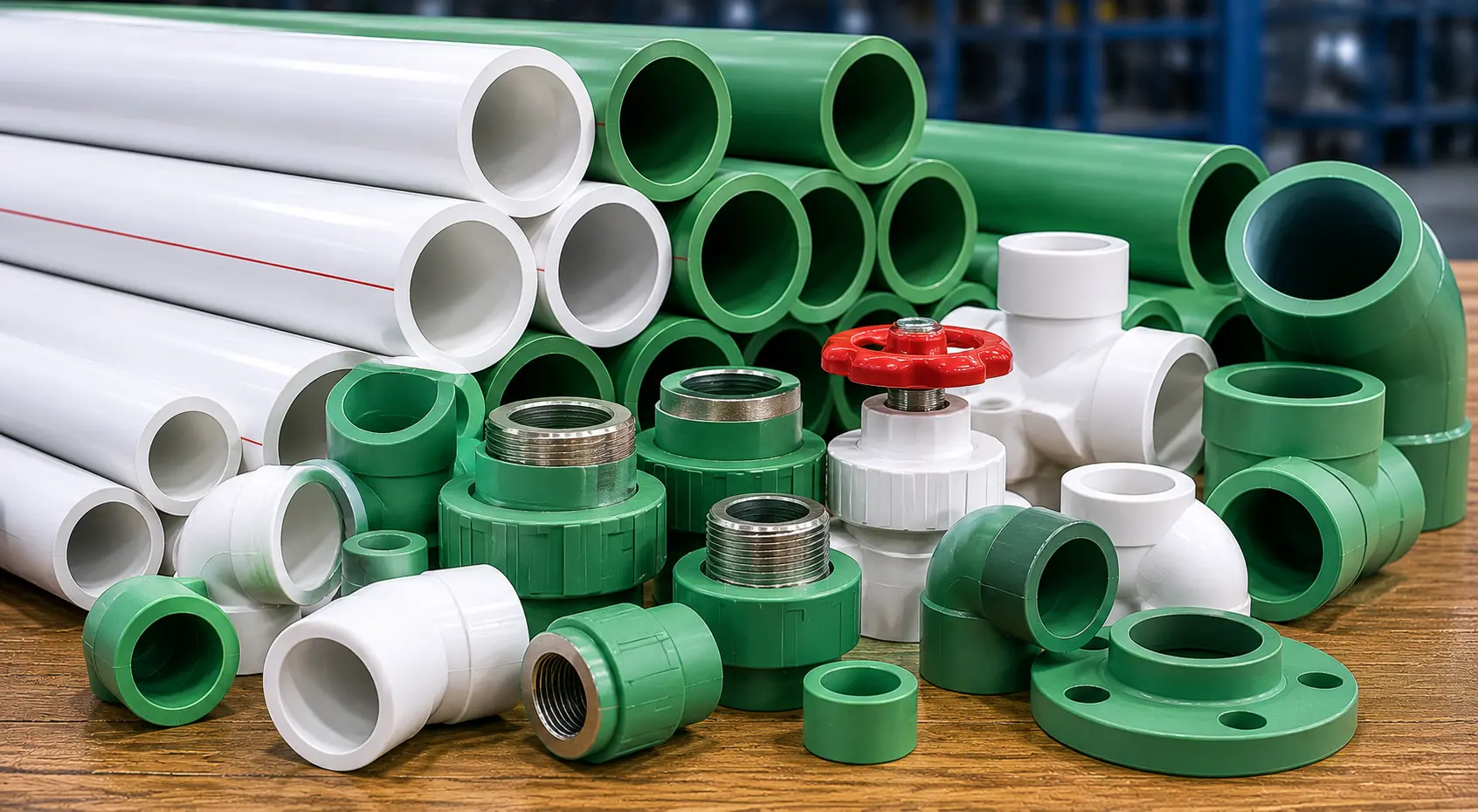 PPR pipes fittings hot cold water Riyadh